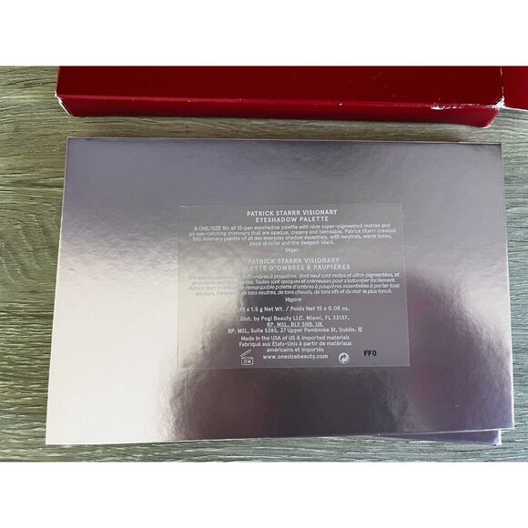 One Size By Patrick Starrr Visionary Palette 15 Pan shades pigment blendable - Picture 6 of 6